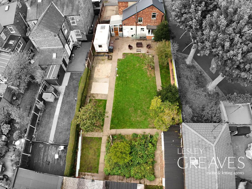 Back of House Drone Photo