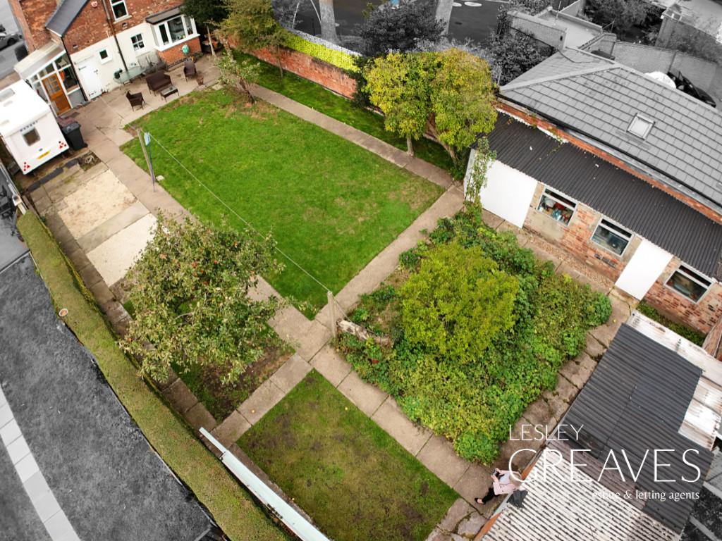 Back of House Drone Photo