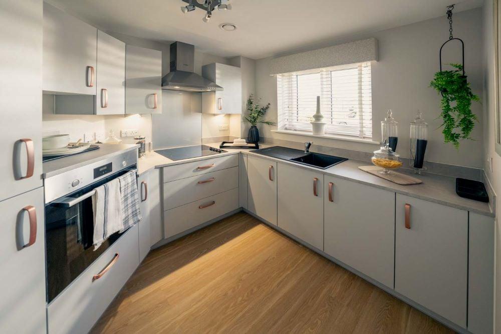 Show home kitchen