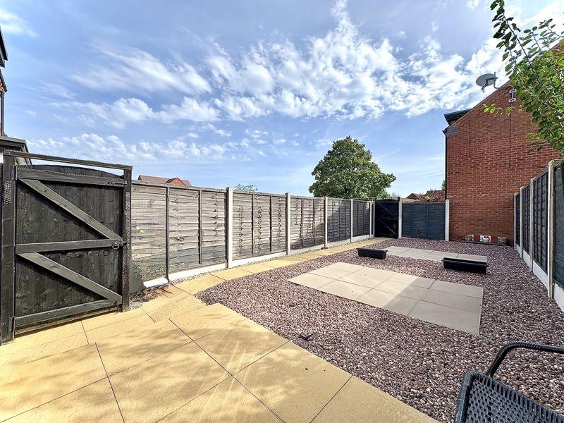 Rear garden