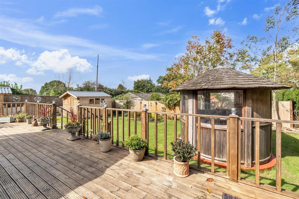 Wooden decking