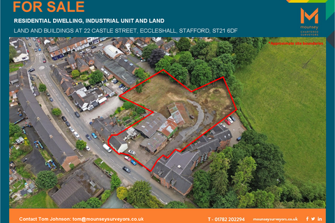 Industrial development for sale, 22 Castle St Eccleshall ST21 6DF