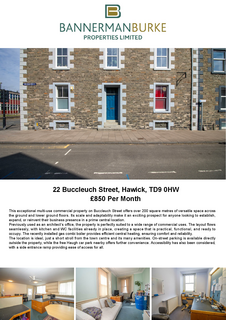 Office for sale, 22 Buccleuch St Hawick TD9 0HW
