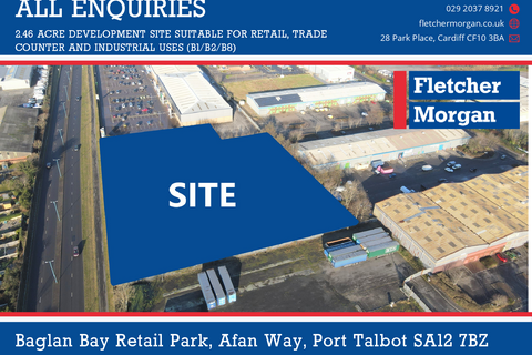 Land to rent, Afan Way Port Talbot SA12 7BY
