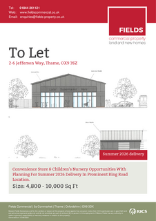 Retail property (high street) to rent, 2-6 Jefferson Way Thame OX9 3SZ