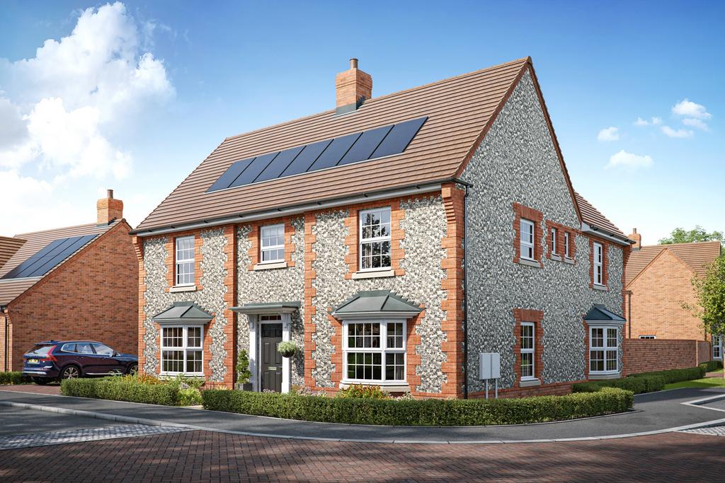 External cgi of the lenwade with flint