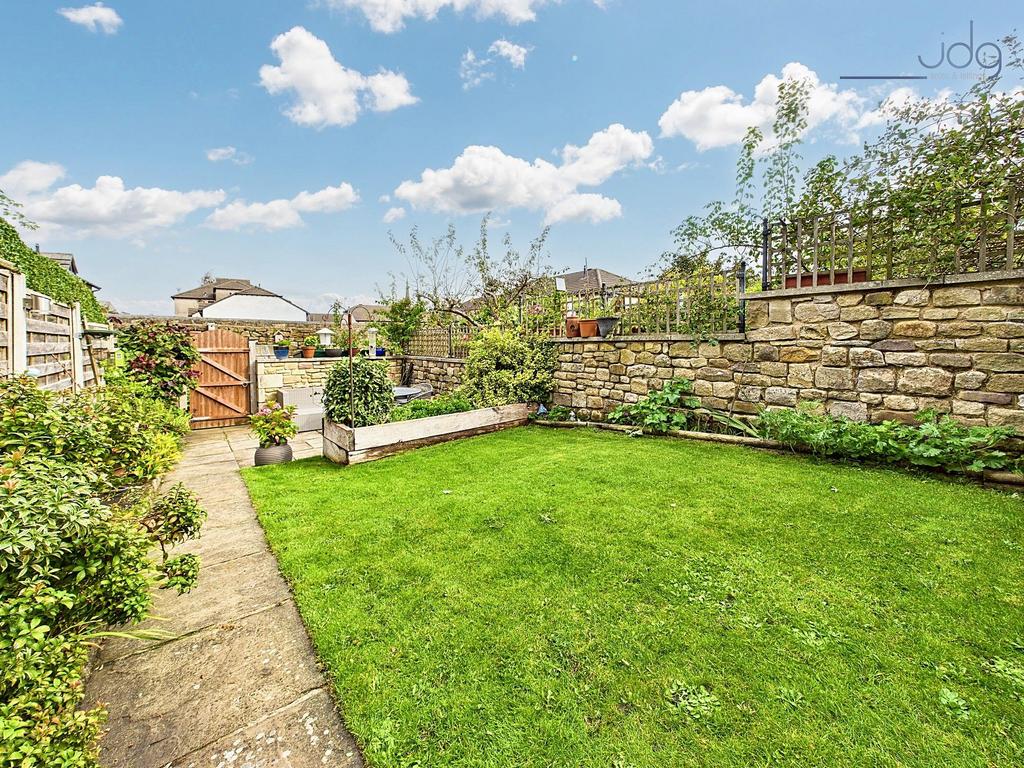 Lawn and Mature Shrubs