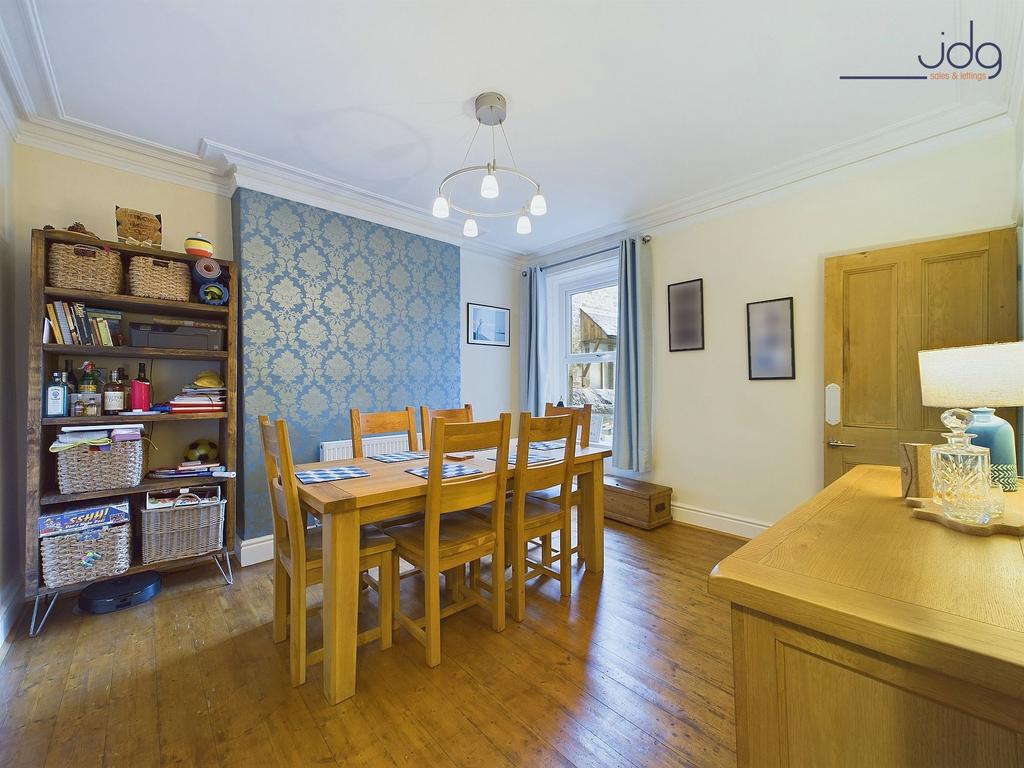 The dining room