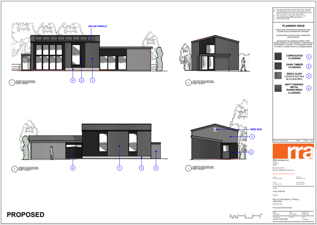 Proposed Elevation Plan