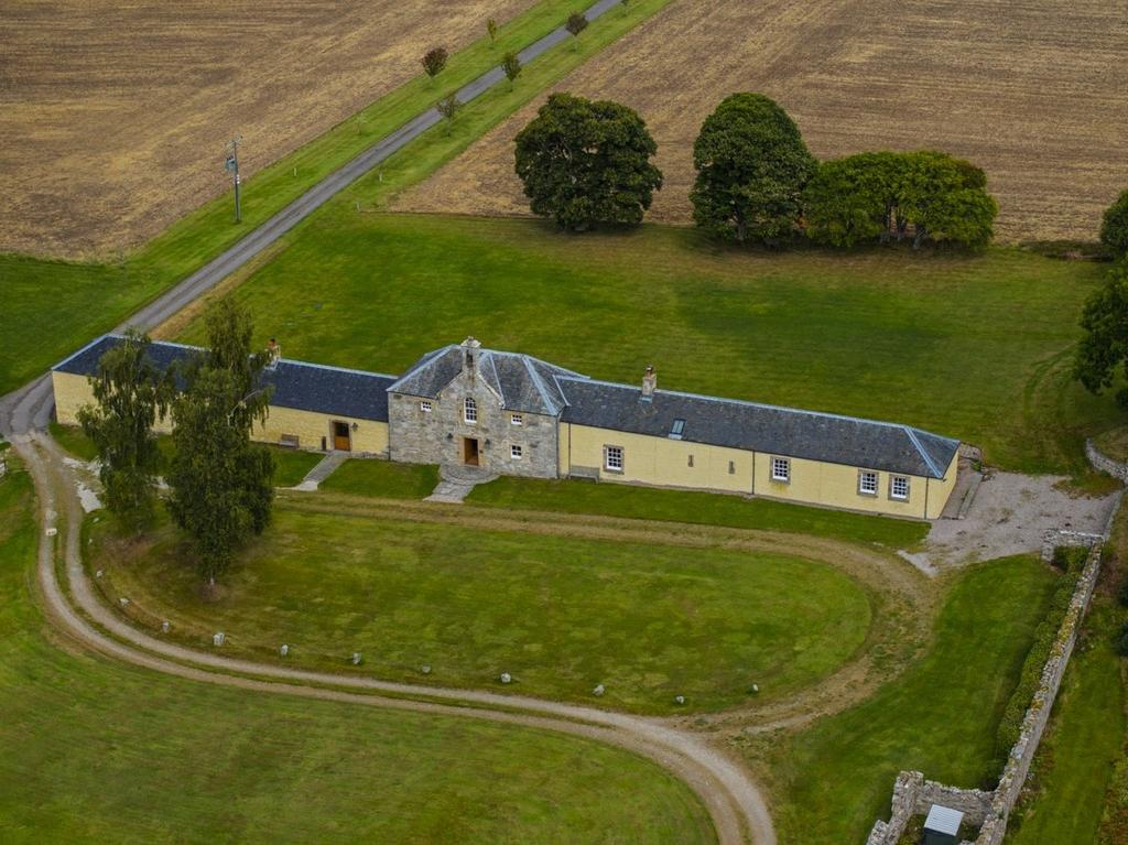 Aerial Old Granary