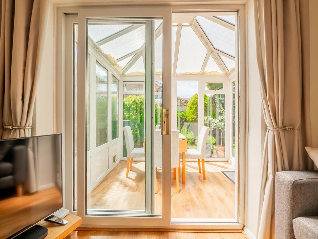 Doors to Conservatory