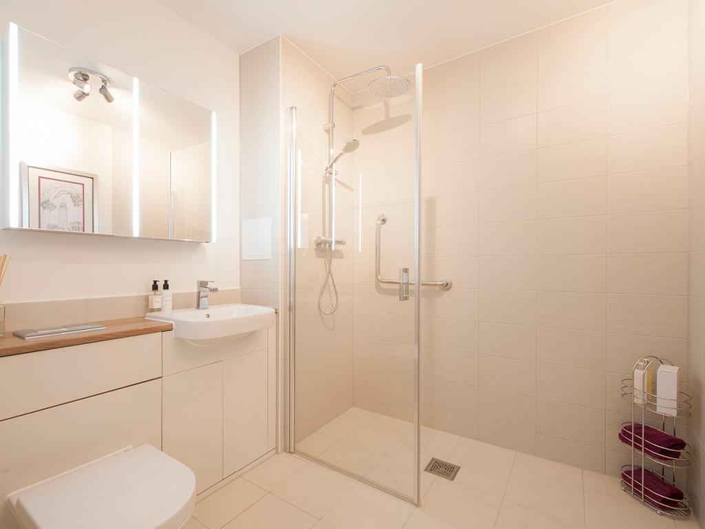 Typical shower room