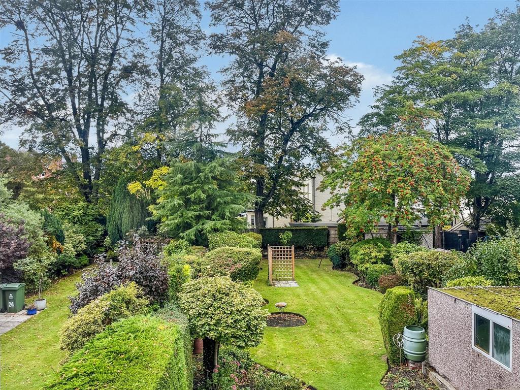 View over gardens