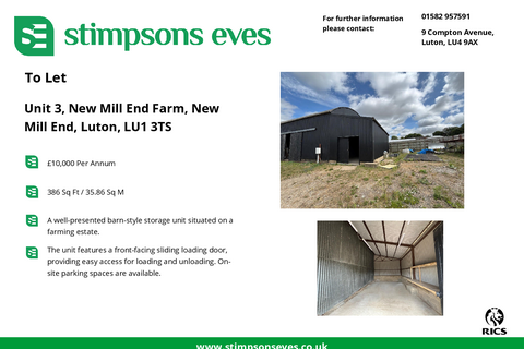 Industrial development to rent, New Mill End Luton LU1 3TS