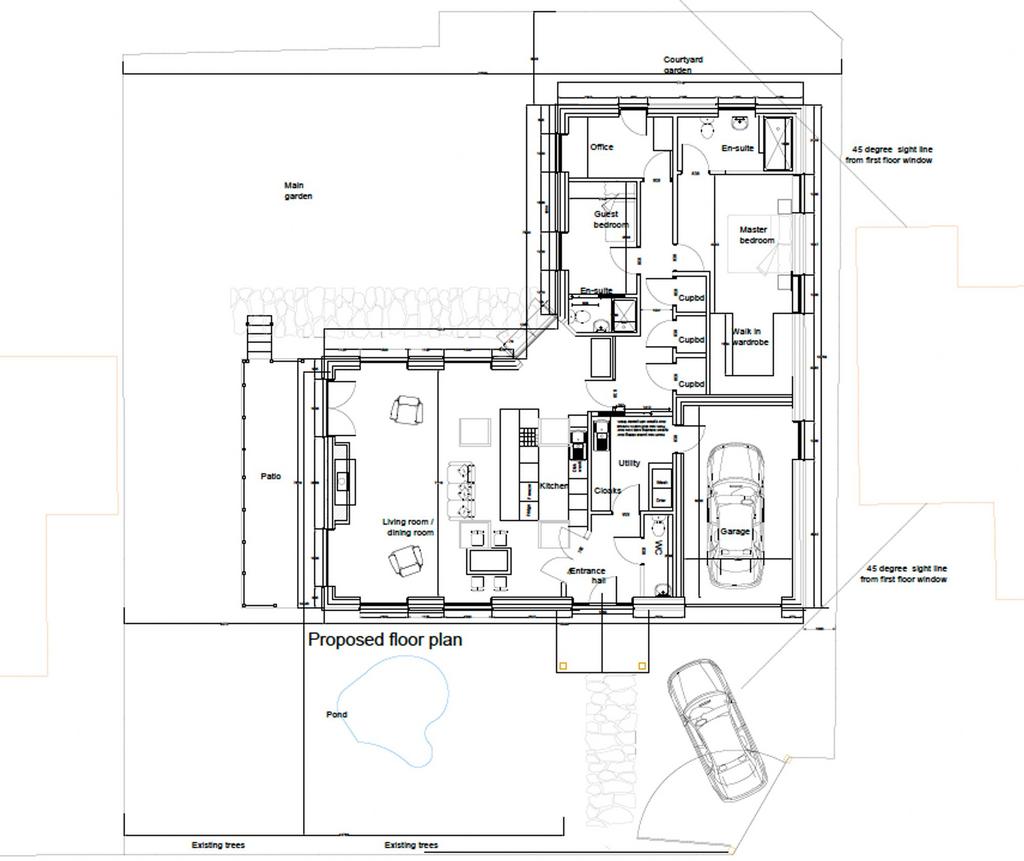 Proposed Internal Layout (Bungalow)