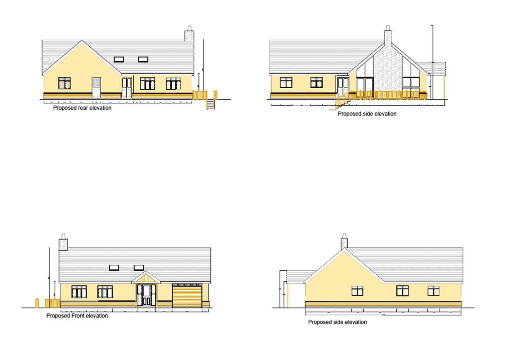 Proposed Elevations (Bungalow)