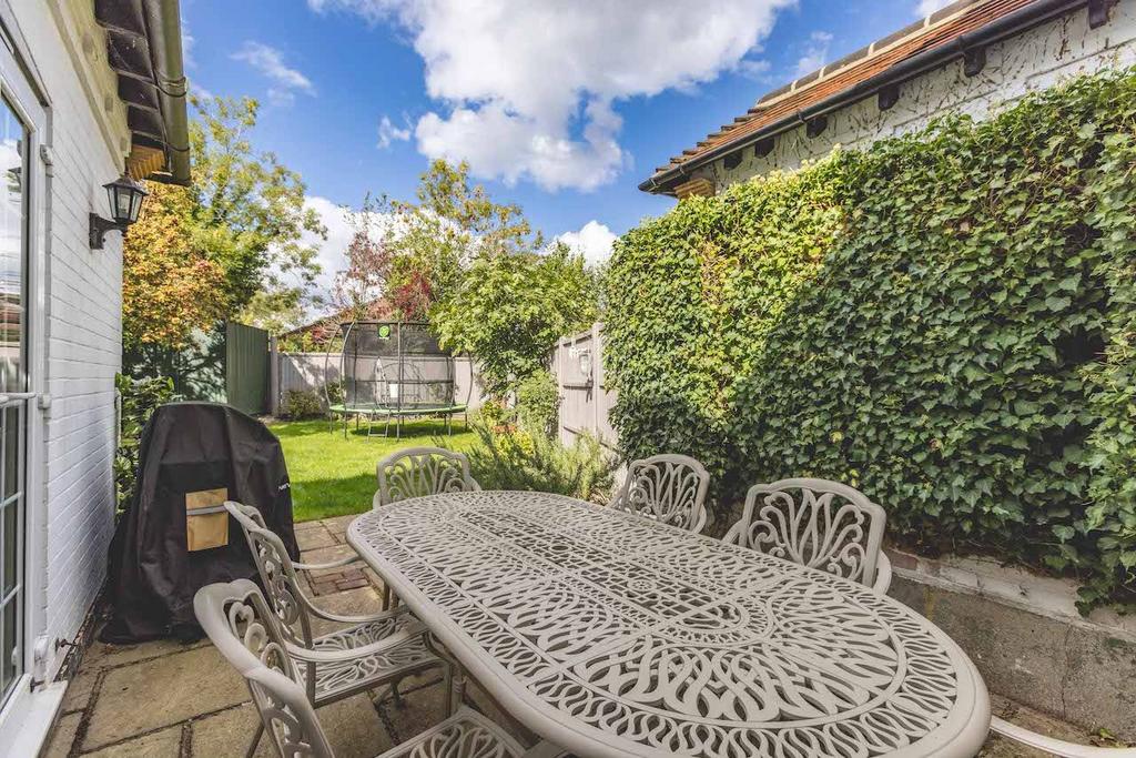 Patio view, garden