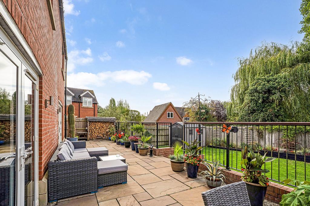 Rear garden