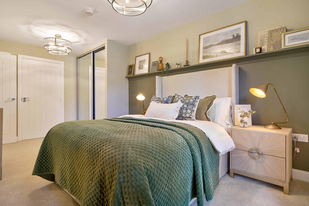 Show home bedroom