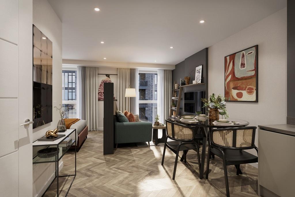 Enjoy open plan living