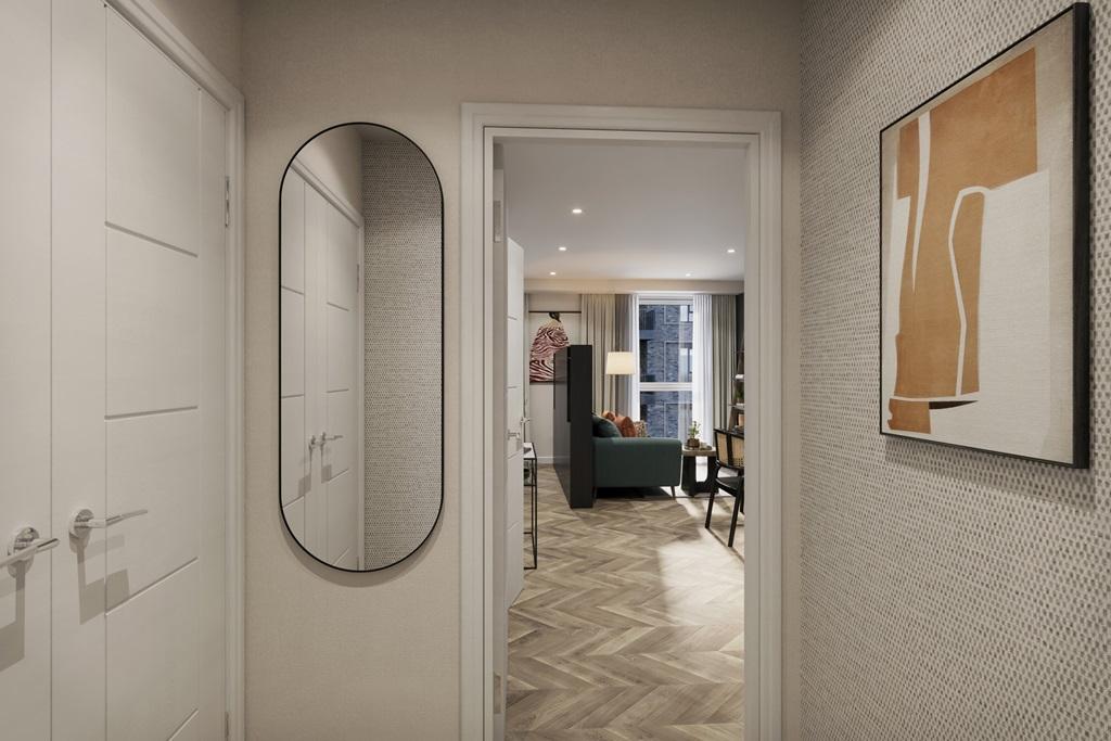 Welcoming hallway