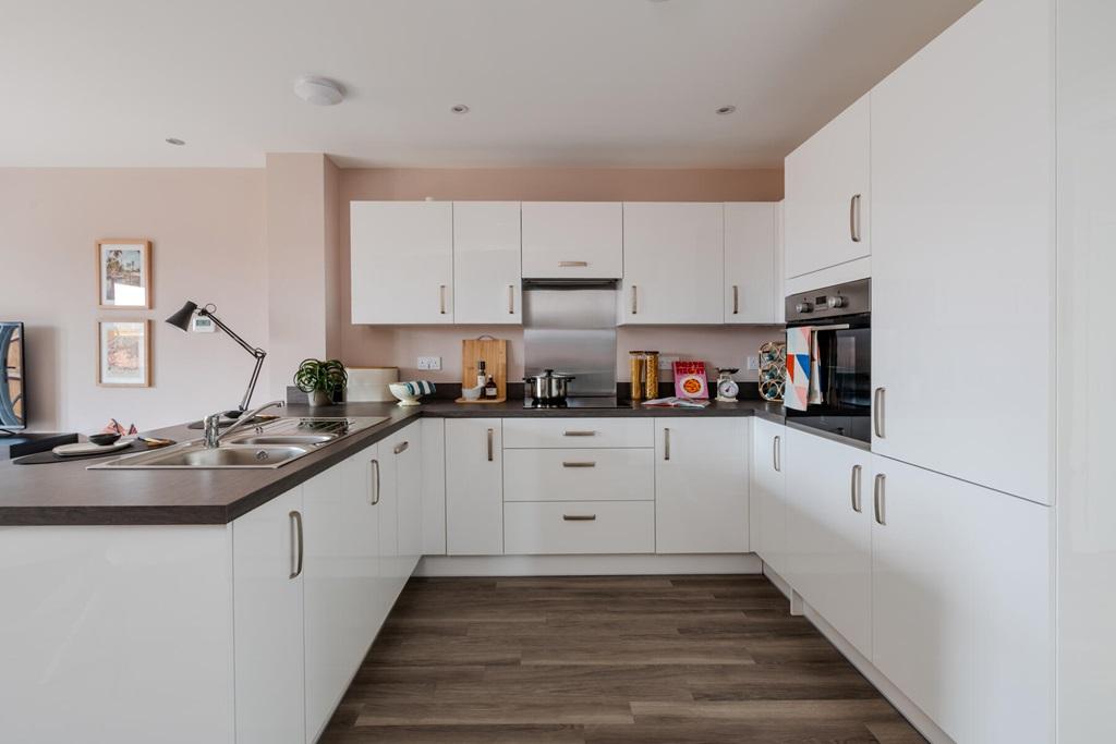 A brand new, modern kitchen is ready to go from...