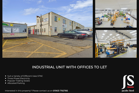 Industrial unit to rent, Commerce Way Lancing BN15 8TA