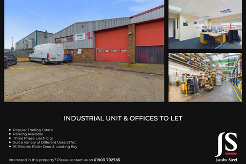 Industrial unit to rent, Marlborough Rd Lancing BN15 8UN