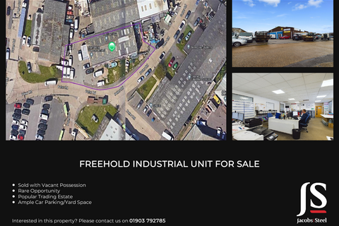 Warehouse for sale, 14 Peter Rd Lancing BN15 8TH