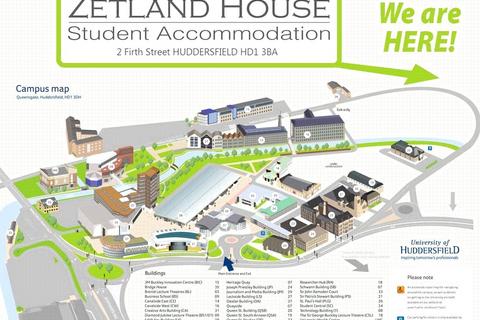 1 bedroom in a house share to rent, Zetland House, Huddersfield, HD1