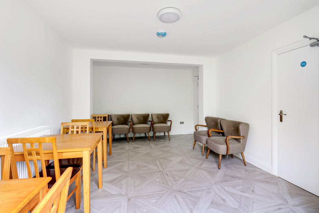 Communal dining area