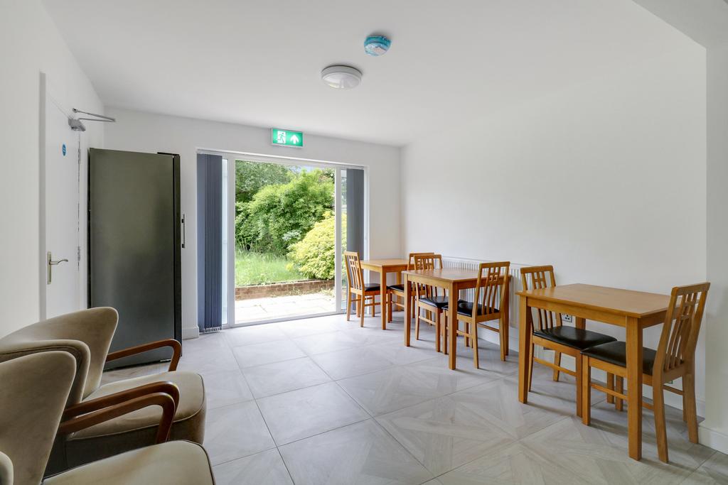 Communal dining area