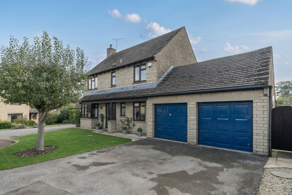 Double garage plus space for extra parking