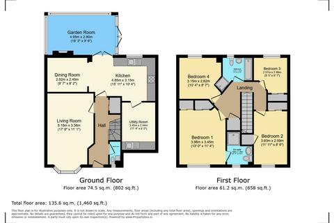 4 bedroom detached house for sale, Church Meadow, Meadowfield, Durham, Durham, DH7 8RH