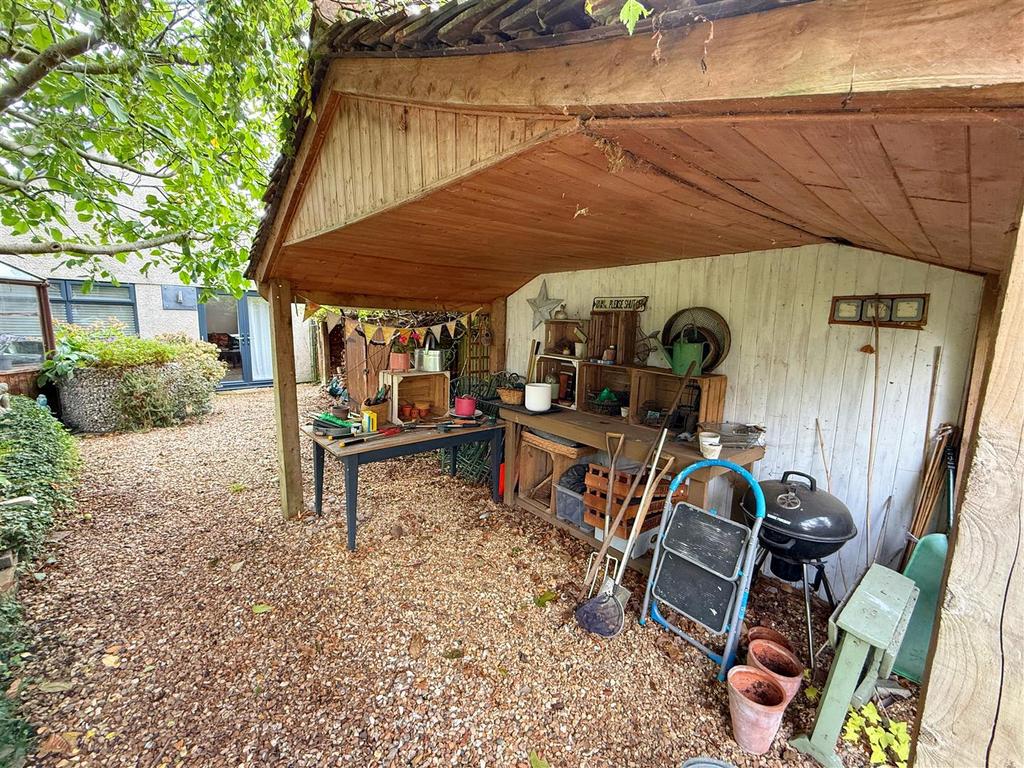 Covered BBQ Area