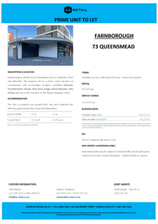 Retail property (high street) to rent, 73 Queensmead Farnborough GU14 7RZ