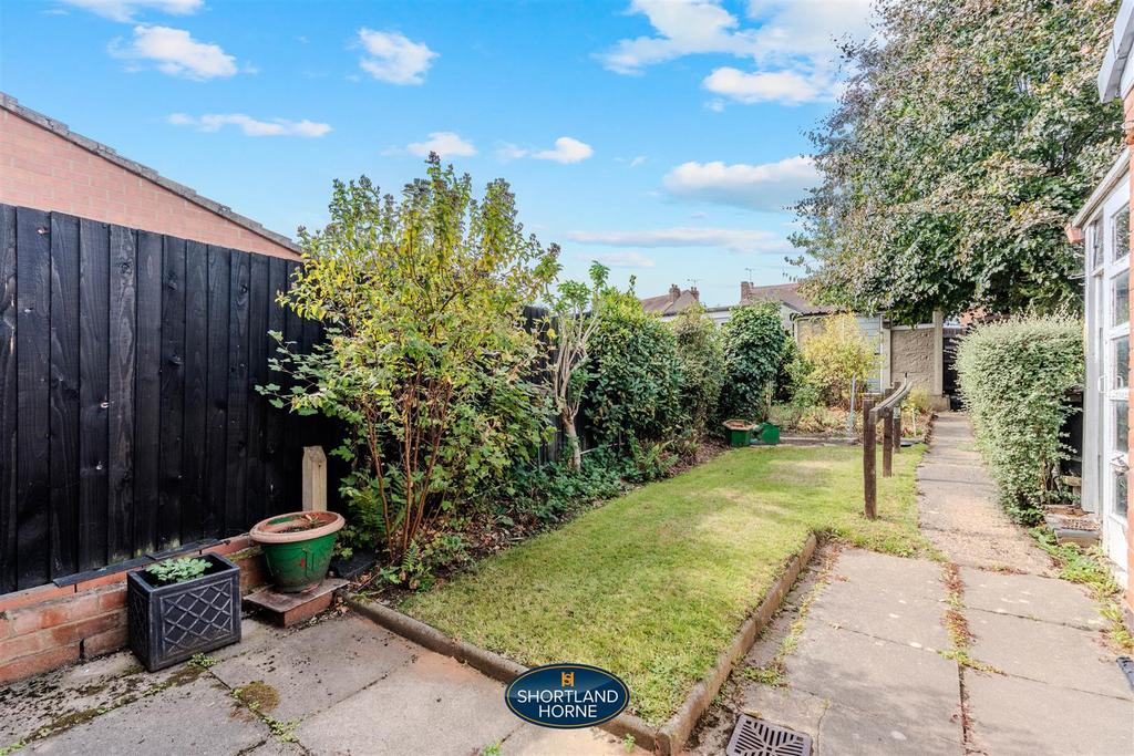 Rear garden