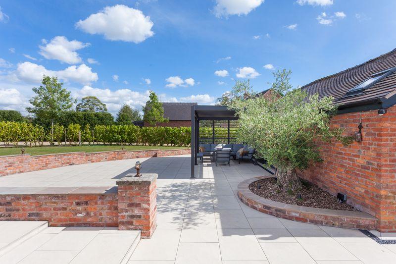 Outside dining area