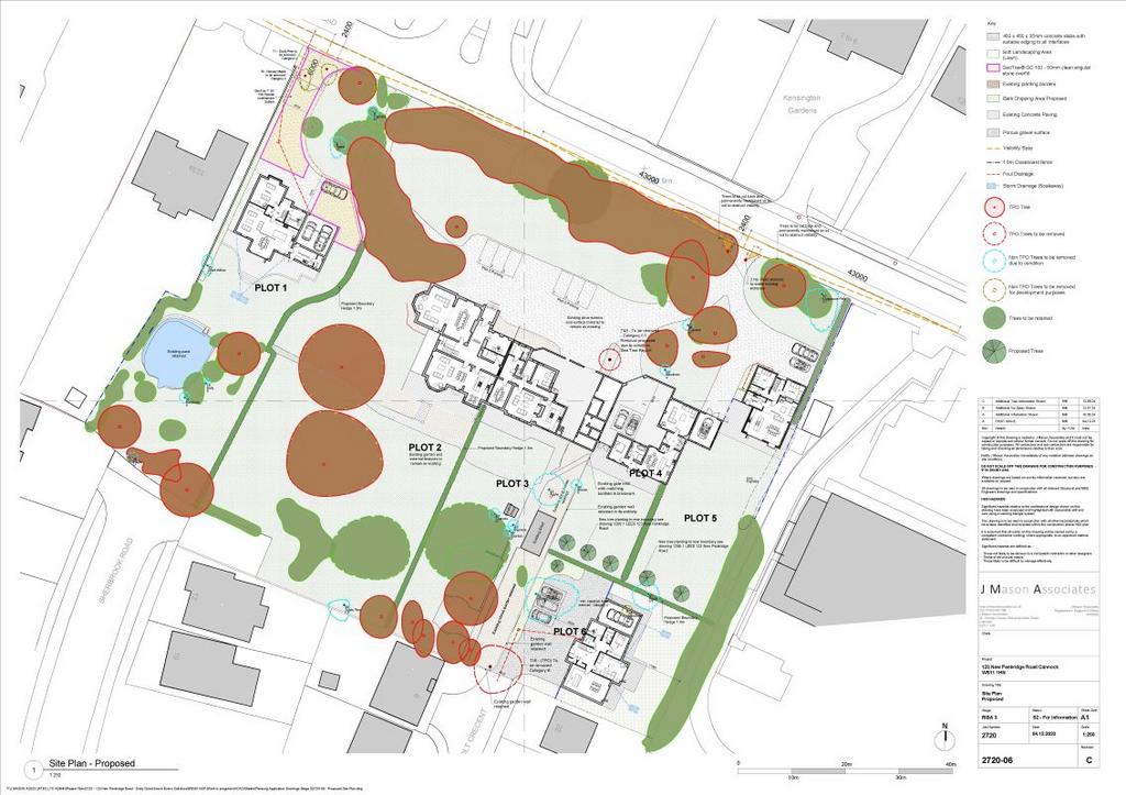 Proposed site plan whn developed