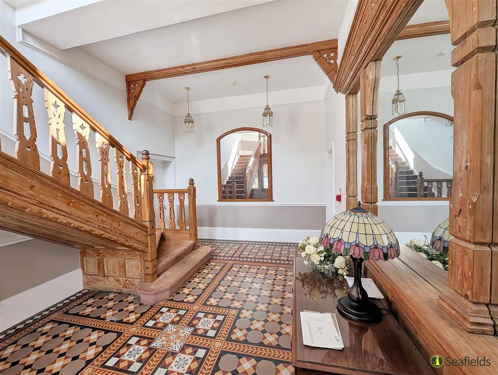 Communal entrance hall