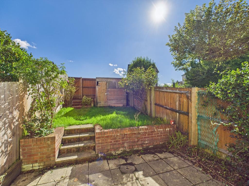 Rear garden