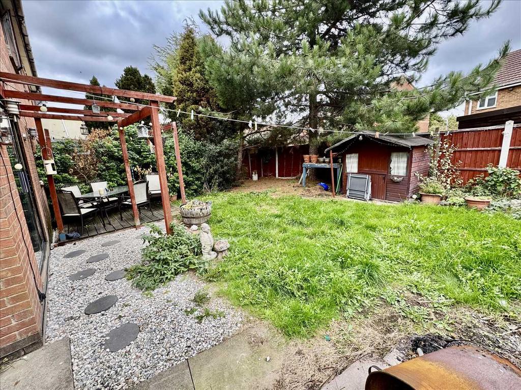 Rear garden