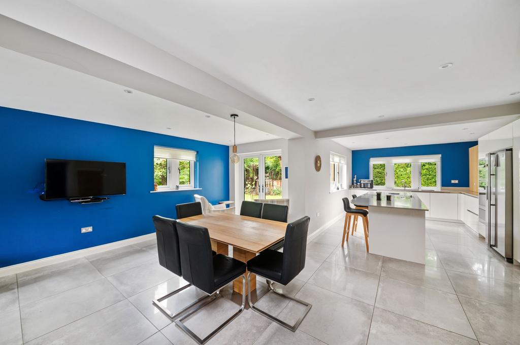 Dining living kitchen