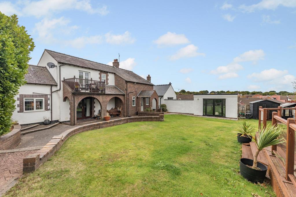 Rear garden