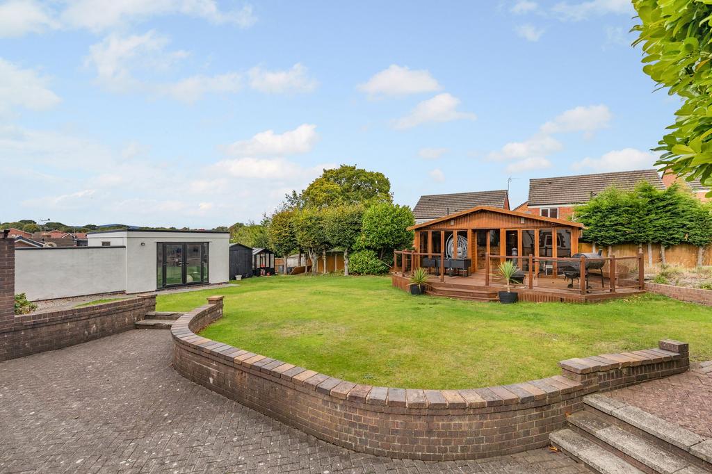 Rear garden