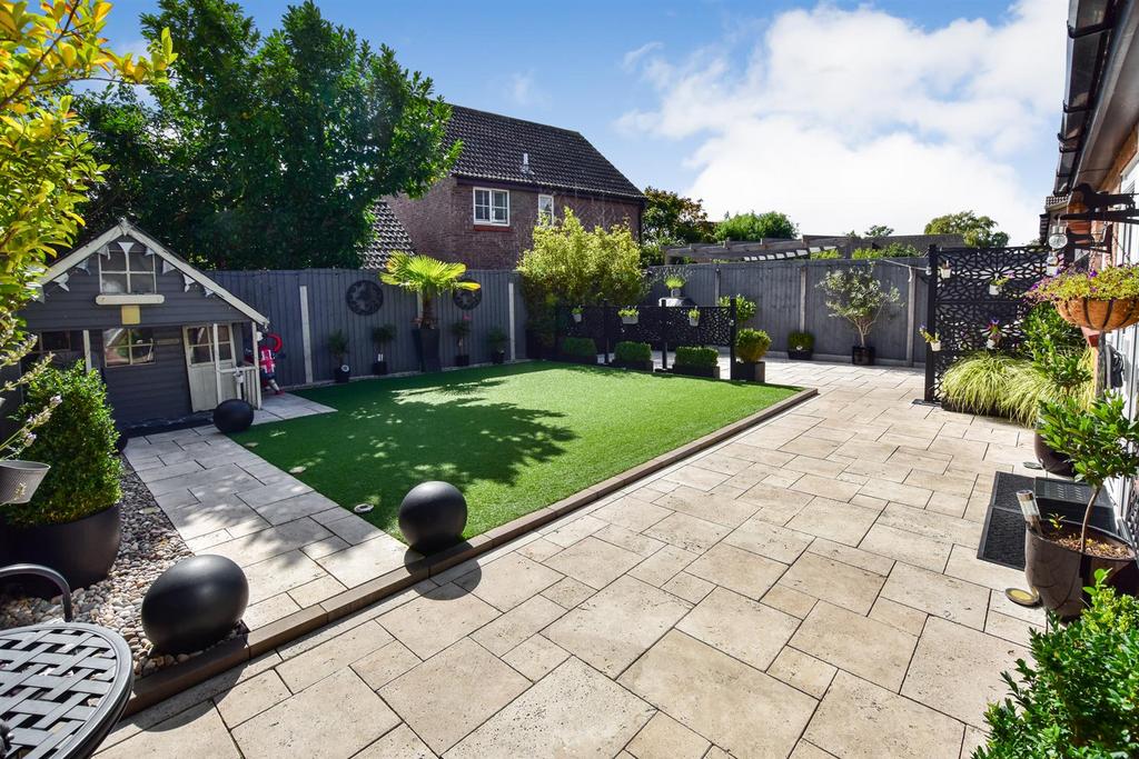 Rear garden