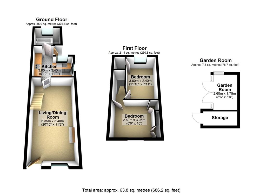 Floor plan 3 d