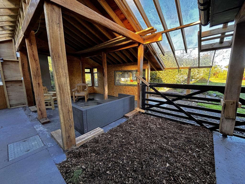 Covered Patio Area