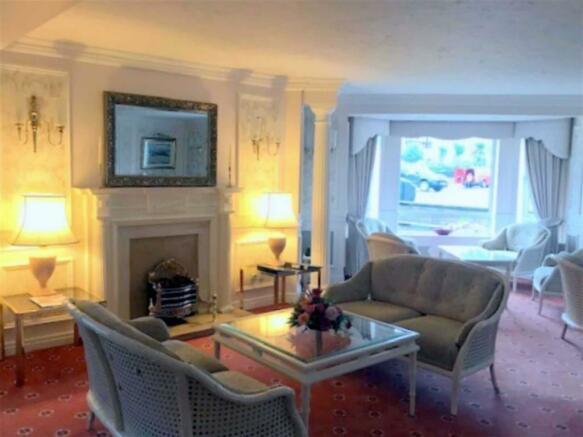 Communal lounge area