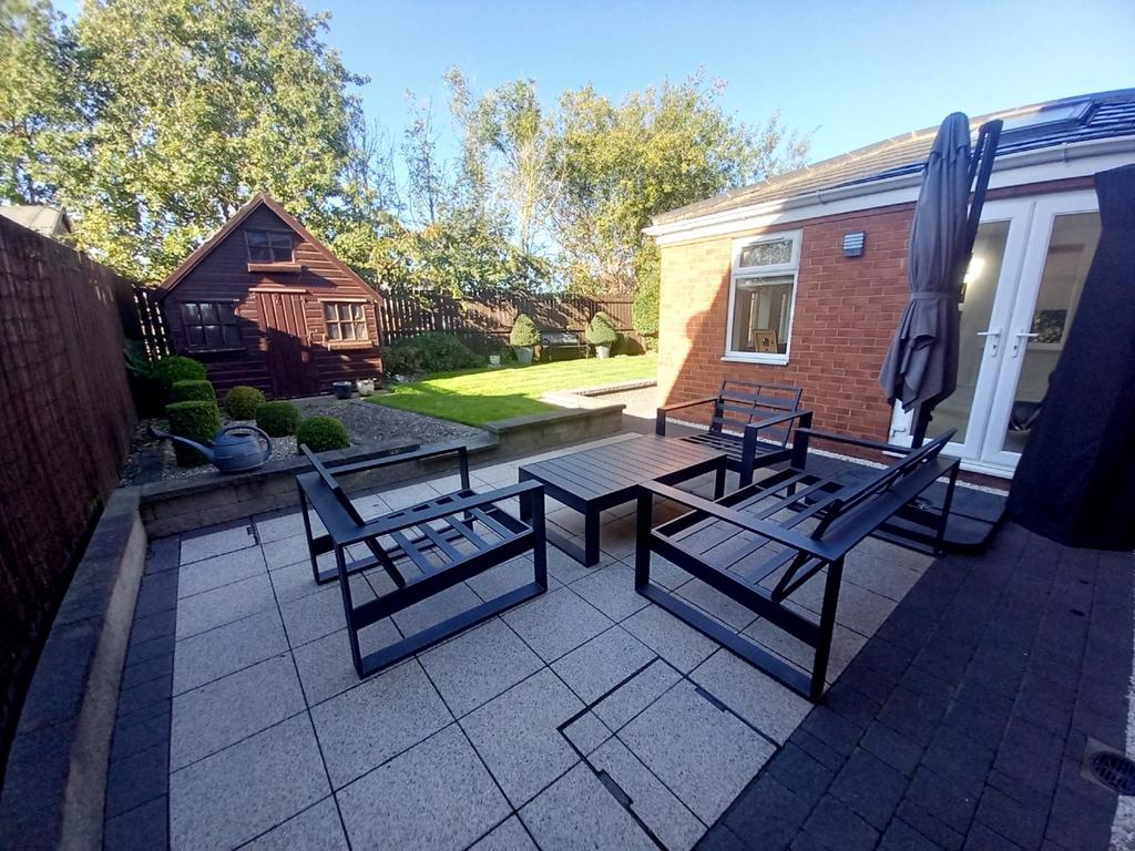 Rear garden